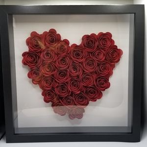 Customized Shadow box for valentine's day